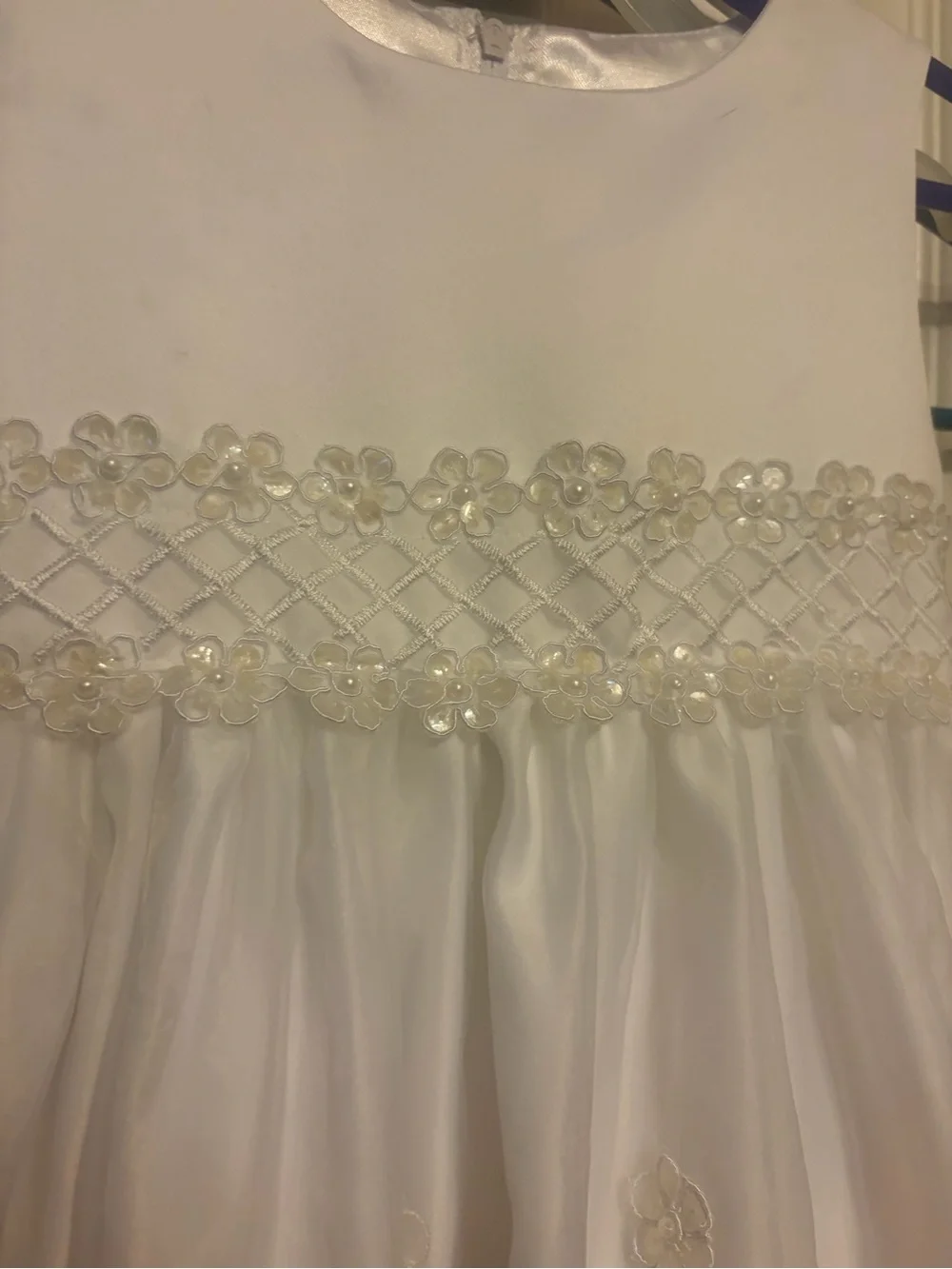 Cinderella White Sleeveless Smocked Formal Dress👗for Girls👧🏻Sz 3T